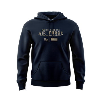 RRHS AFJROTC Building Character Pullover Hoodie