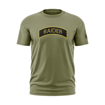 RRHS AFJROTC Raiders Comp Tee, Black