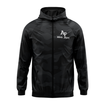 RRHS AFJROTC Lightweight Windbreaker Full-Zip Jacket