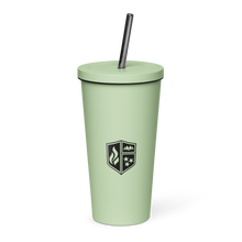 Logo Insulated Tumbler w/ Straw