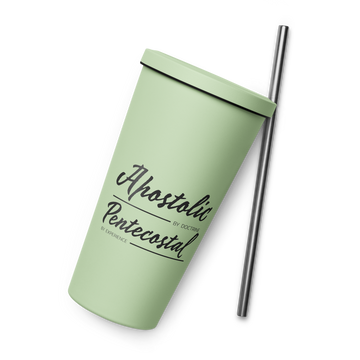 A/P Insulated Tumbler w/ Straw