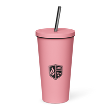 Logo Insulated Tumbler w/ Straw