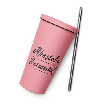 A/P Insulated Tumbler w/ Straw